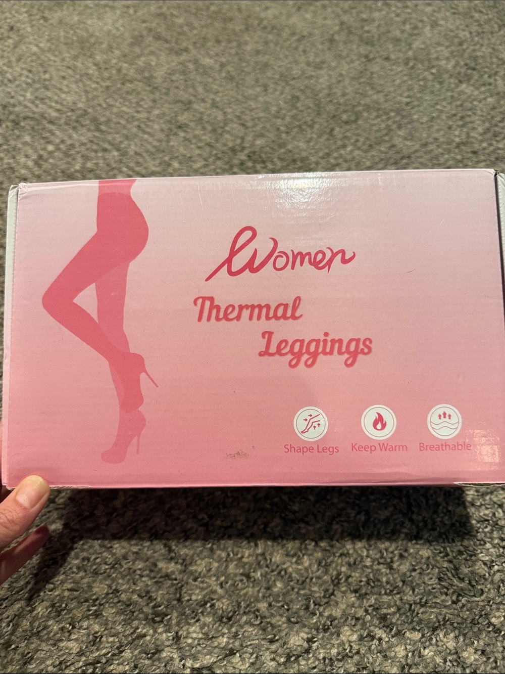 Thermal footed leggings . Multi color 3 pack